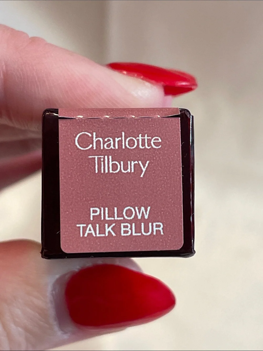 Charlotte Tilbury AIRBRUSH FLAWLESS LIP BLUR PILLOW TALK BLUR - NIB $37 MSRP